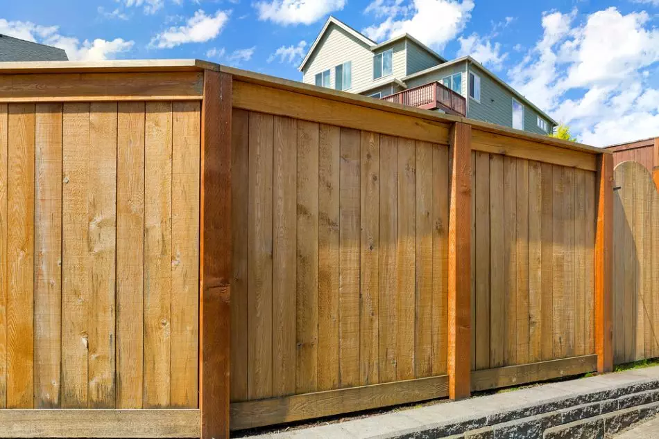 New Wood Fence Installation Near Highland Village